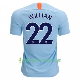 Koszulka Chelsea Willian 22 Trzeci Koszulki Piłkarskie 2018-2019 Krótki Rękaw